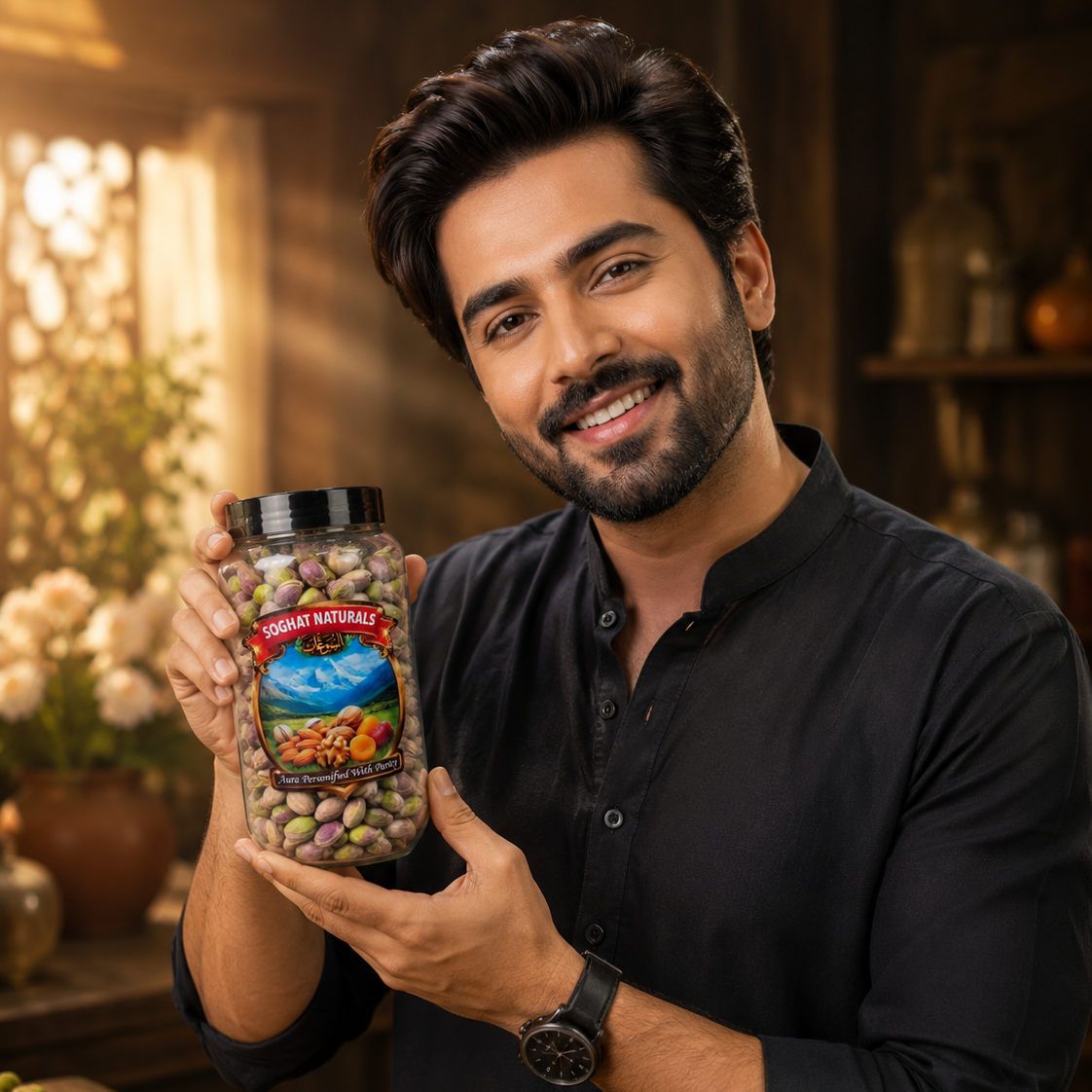 ChatGPT Image May 8, 2026, 11_50_48 PM Premium Pistachio Jar | Soghat Naturals Dry Fruits - Image 1
